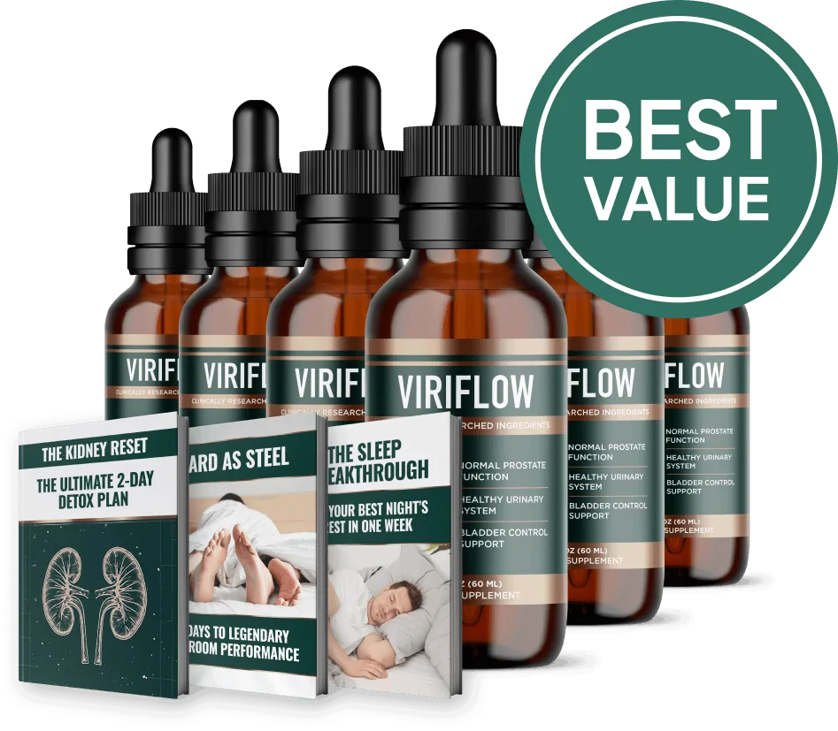Trimara Official Website ViriFlow 6-bottle pack